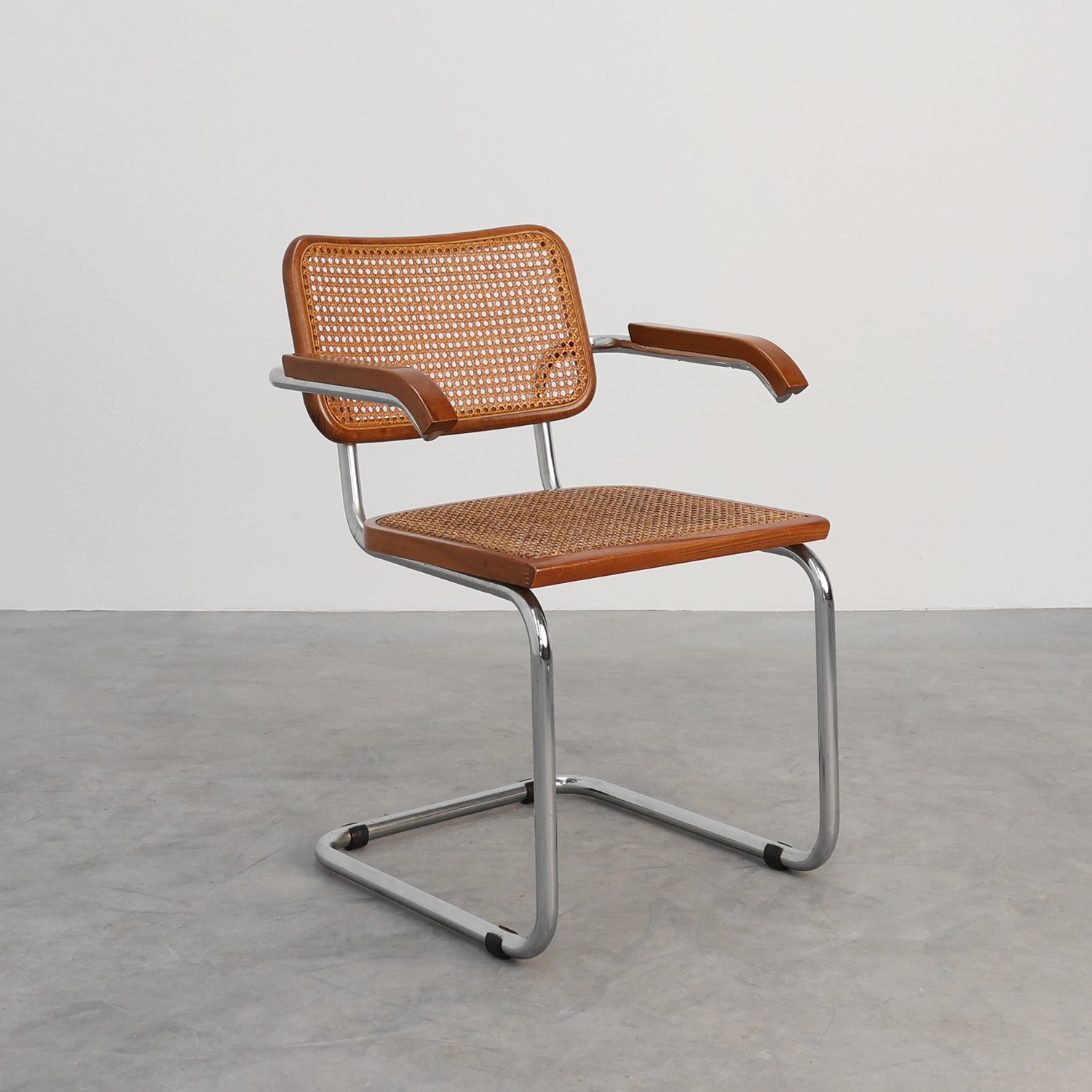 Bauhaus Cesca B64 Armchair by Marcel Breuer, Italy 1928-img